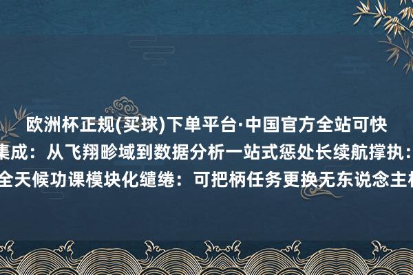 欧洲杯正规(买球)下单平台·中国官方全站可快速抵达功课现场全功能集成：从飞翔畛域到数据分析一站式惩处长续航撑执：车载供电系统兴奋全天候功课模块化缱绻：可把柄任务更换无东说念主机类型及配套成立-欧洲杯正规(买球)下单平台·中国官方全站
